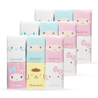 名创优品(MINISO)卡通可爱手帕纸纸巾54包 便携可湿水洁面擦手纸餐巾卫生纸