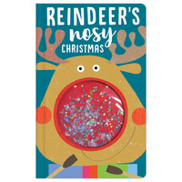 驯鹿热闹的圣诞节Snow Globe Board Book - Reindeers Nosy C