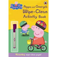 Peppa Pig: Peppa and George's Wipe-Clean Activity Book  粉红猪小妹系列图书