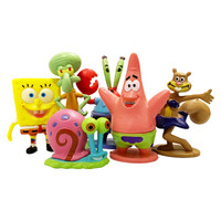 HANYANG 汉洋 鱼缸造景装饰 海绵宝宝人物组合