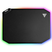 影级（iNSIST）PRISM RGB游戏鼠标垫 多模式幻彩背光呼吸灯效 电脑鼠标垫 电竞鼠标垫吃鸡 硬质面防滑 黑色