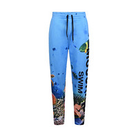 MOSCHINO Swimwear 莫斯奇诺  男士蓝色海洋系列长裤 3 A4206 2319 1278 M码
