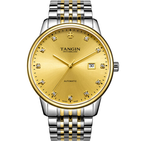 TANGIN 天珺 慧心系列 T7026GYYEBB 男士自动机械手表