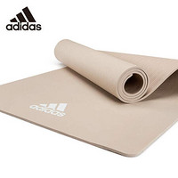 阿迪达斯（adidas）加厚瑜伽垫 EVA材质男女健身垫 双面纯色8mm厚舞蹈垫 ADYG-10100VG