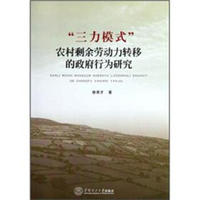 “三力模式”农村剩余劳动力转移的政府行为研究