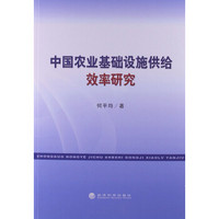 中国农业基础设施供给效率研究