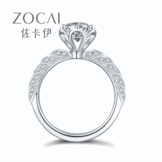 伊珠宝戒指】佐卡伊钻石戒指女 女神的嫁衣系