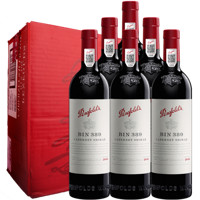 Penfolds 奔富 [6瓶]penfolds奔富BIN389赤霞珠干红葡萄酒750ml(年份随机)