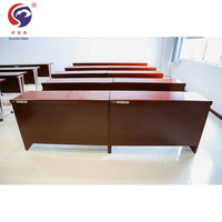 顺富美(SHUNFUMEI)条桌 1.2米实木长条桌 学习桌培训桌职员桌