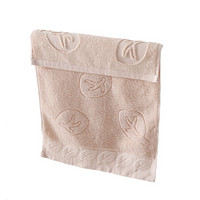 宜朵（YIDUO）8091春城面巾毛巾 2条独立包装 粉/绿/咖/黄
