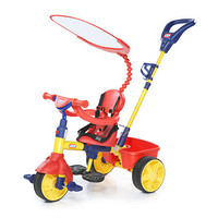 Little Tikes小泰克儿童推车户外运动玩具三轮车脚踏车玩具- 4合1多功能三轮车