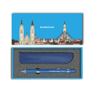 STAEDTLER 施德楼 德国施德楼（STAEDTLER）天空蓝自动铅笔0.5mm日本原装金属活动铅笔专业绘图笔92535-05NWB