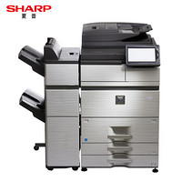 夏普（SHARP）MX-M7508N A3黑白数码复合机复印机(含双面输稿器+四纸盒落地式纸盒+分页装订器) 免费安装售后