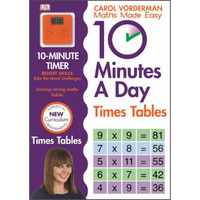 10 Minutes A Day Times Tables[每天十分钟：乘法表]