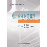 现代电力服务业丛书·上海市高等学校本科教育高地建设教材：电力企业财务管理