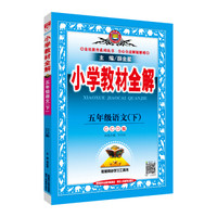 小学教材全解 五年级语文下 CCD版 2019春