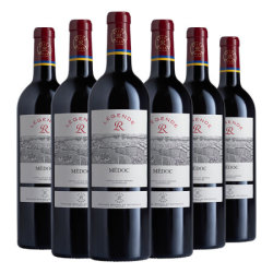 法国出口红酒 拉菲传奇梅多克干红葡萄酒750ml*6整箱装 *2件