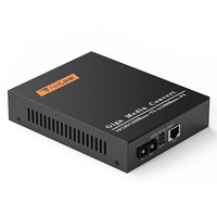 netLINK HTB-GS-03/M 电信级千兆多模双纤光纤收发器 光电转换器 0-550米 内置电源 一台