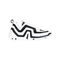 PIERRE HARDY 女士VIBE SNEAKERS黑白条纹运动鞋 黑/白 37