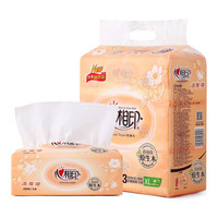 心相印抽纸2层200抽面巾纸*1包 3包/提  DT200*1提