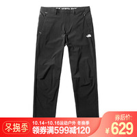 北面 The North Face  2019秋冬款户外休闲舒适保暖防泼水男士长裤子 | NF0A 3VTD JK3/  黑色  38