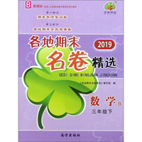 数学（三年级下 B 新课标2019）/各地期末名卷精选