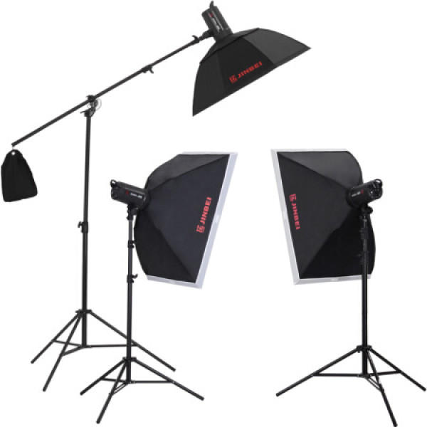 sparkiii400w摄影灯补光灯 led柔光闪光灯 服饰儿童商务摄影棚拍傻破