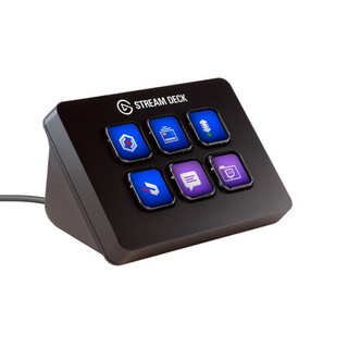 美商海盗船 (USCORSAIR) Elgato Stream Deck Mini 直播控制器 内容创建 6个自定义LCD按键