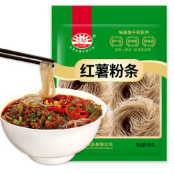 味美发 红薯粉条 酸辣粉 方便速食粉丝干货圈粉500g *2件