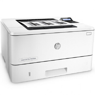 惠普(HP) LaserJet Pro M403dn 黑白激光打印机 （自动双面打印）有线网络打印