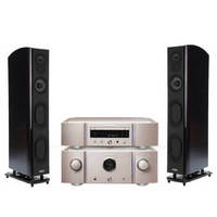 马兰士（MARANTZ）PM-10S1+SA-10S1+普乐之声（POLK）LSiM707 书架箱HIFI无源音箱发烧音响套装