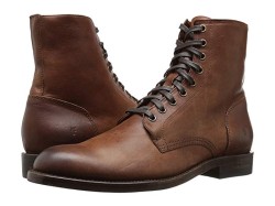 FRYE Will Lace up Combat 男士系带靴