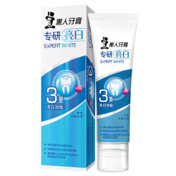 DARLIE 黑人 专研亮白牙膏 80g 单支装 *2件