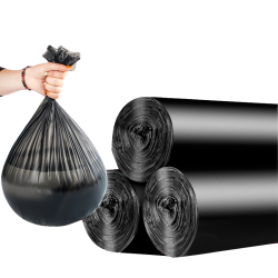 百易特 平口垃圾袋 45*50cm 5卷 100只