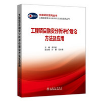 工程咨询专业分析评价方法及应用丛书 工程项目融资评价理论方法及应用