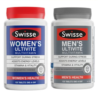 斯维诗 Swisse 男士复合维生素120粒 +女士复合维生素120粒