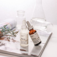 The Ordinary 5%咖啡因眼部精华30ml+10%烟酰胺精华 30ml