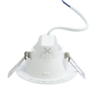 朗德万斯(LEDVANCE)LED筒灯 2.5寸天花灯 3W暖白色 3000K 开孔约70mm