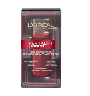 L'OREAL PARIS 巴黎欧莱雅 复颜光学双管精华 48ml