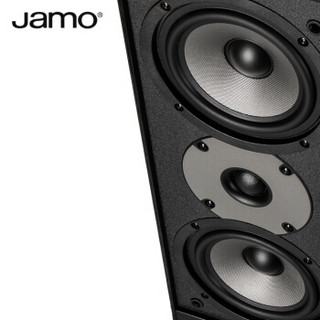 尊宝 JAMO D590纪念版 落地 2.0一对 HIFI发烧无源木质音箱 家庭影院音响 黑色