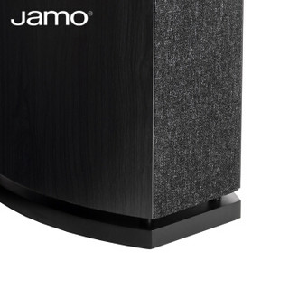 尊宝 JAMO D590纪念版 落地 2.0一对 HIFI发烧无源木质音箱 家庭影院音响 黑色