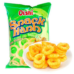 越南进口 上好佳 Oishi 洋葱圈（膨化食品）120g 办公室休闲膨化零食 *13件