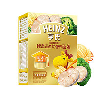 HEINZ 亨氏金装智多多鳕鱼西兰花面条 336克/盒 *5件