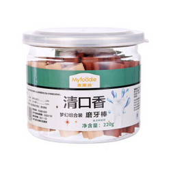 麦富迪 清口香梦幻混合装咬胶磨牙狗零食 220g *10件