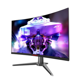 PANDA 熊猫 PF32QA5 32英寸 VA 曲面 FreeSync 显示器 (2560×1440、144Hz）