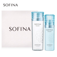 日本苏菲娜（Sofina）芯美颜补水保湿水乳套装（爽肤水140ml+乳液60g 原装进口）