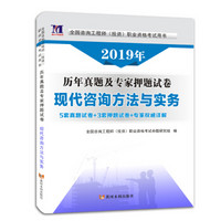 咨询工程师（投资）职业资格考试2019新版试卷 现代咨询方法与实务