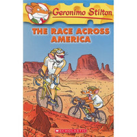 Geronimo Stilton #37: The Race across America  老鼠记者37：穿越美国 英文原版 进口故事书