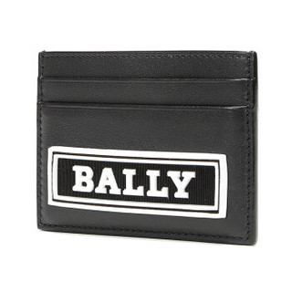 BALLY 巴利 男士黑色LOGO图案皮质卡包卡夹 BHAR SX 00 6228821