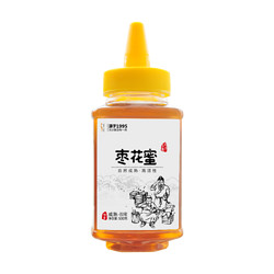 野生枣花蜂蜜纯正天然土蜂农家自产500g